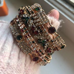 Seven piece Indian/Pakistani bangle set